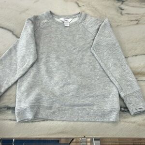 Athleta girls Cozy Cross Yiur Fingers Sweatshirt